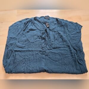 PrAna Sleevess V Neck Tie Dress Size XL